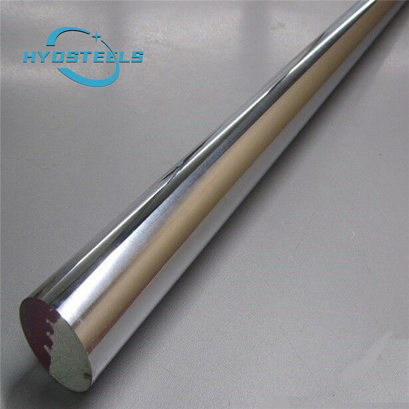 Ck45 Hydraulic Piston Hollow Piston Rod Suppliers Chrome Steel Shaft Hardened Round Induction Bar 